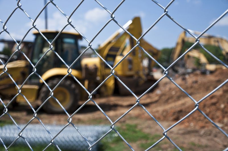 Cyclone Fence Installation detail